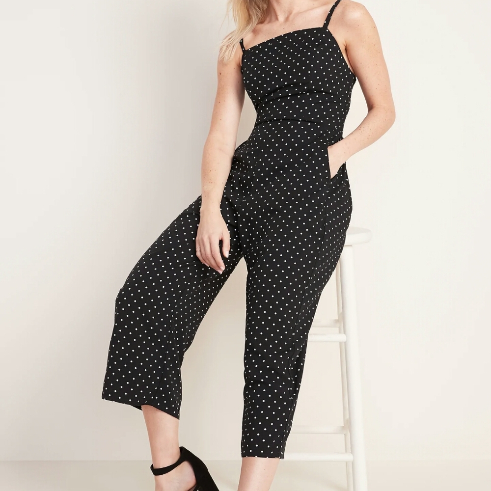 H & M Polka dot Jumpsuit